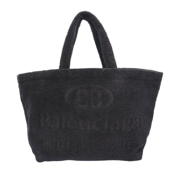 Balenciaga 743152 Women's Fabric Tote Bag Black - Picture 1 of 6